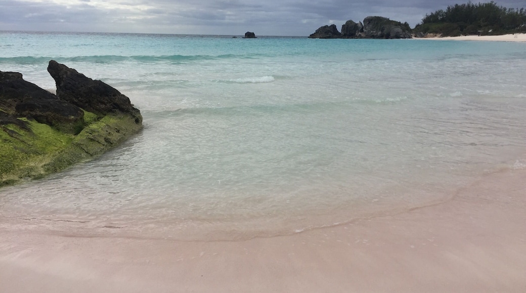 Pink sand and turquoise water it doesn’t get any prettier. #InStone