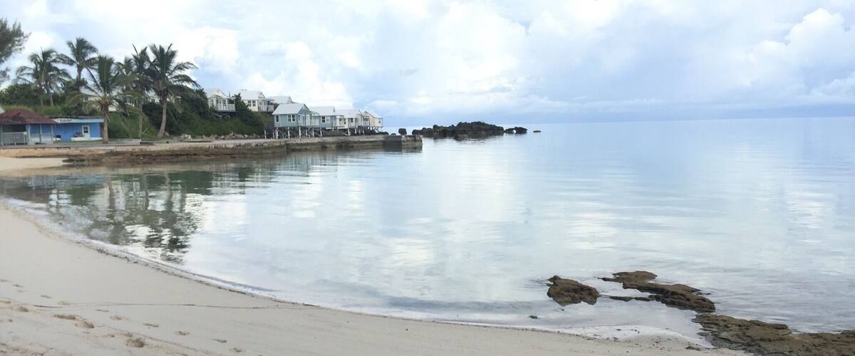 Beautiful local beach.