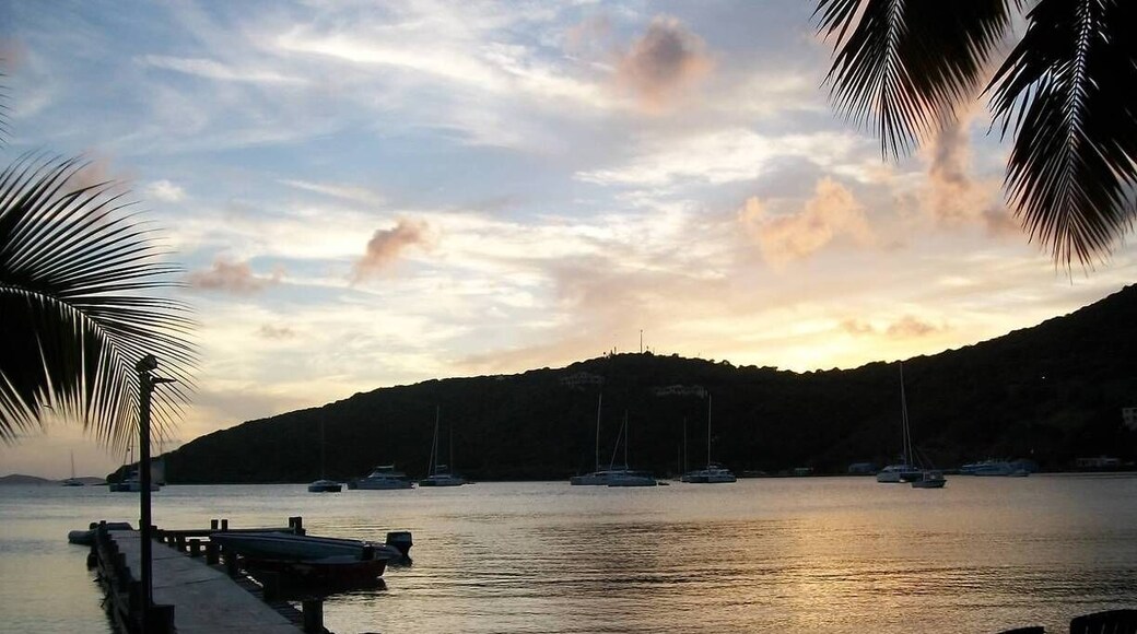 Sunset from Foxy's on Jost Van Dyke