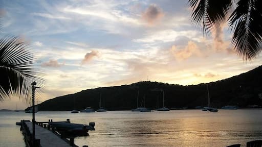 Sunset from Foxy's on Jost Van Dyke