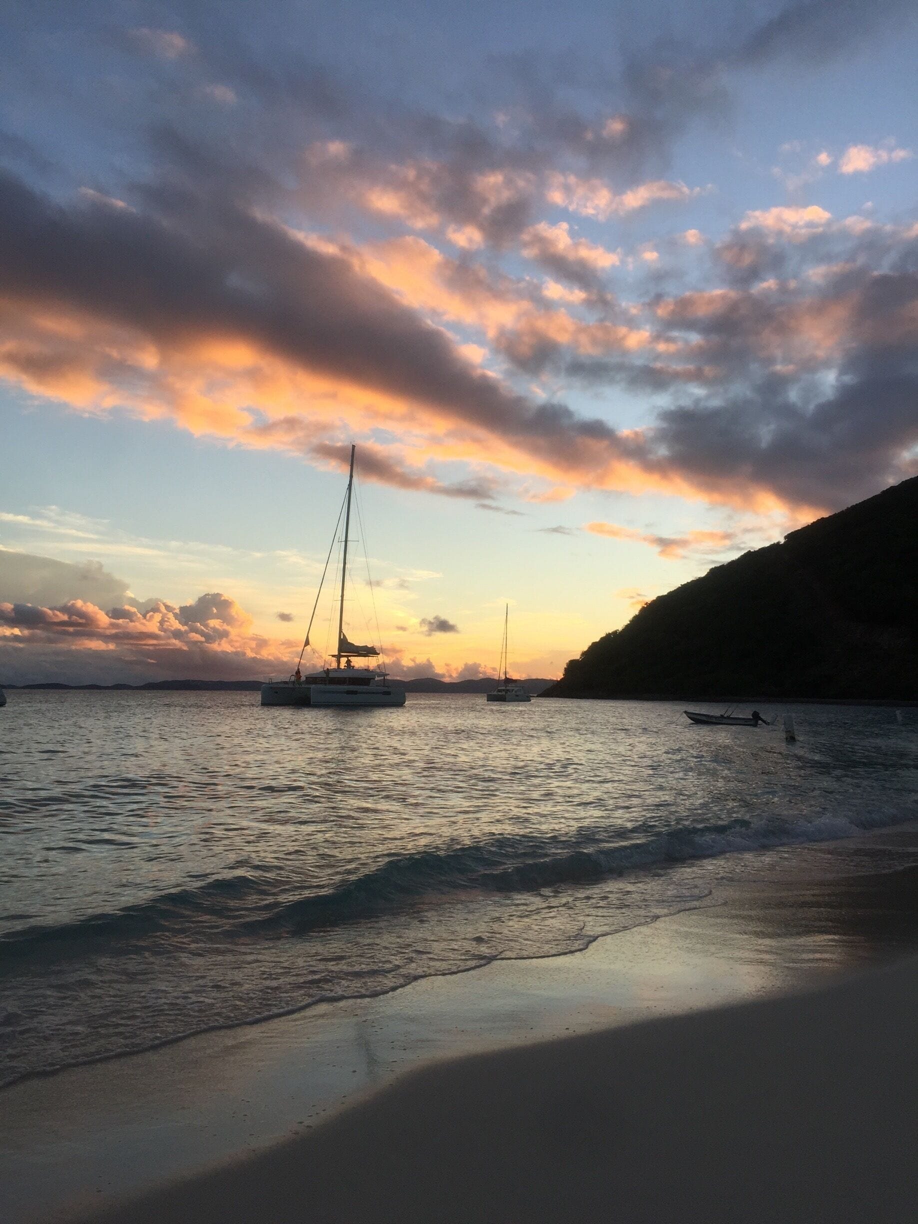 Sunset in the BVI #lifeatexpedia 