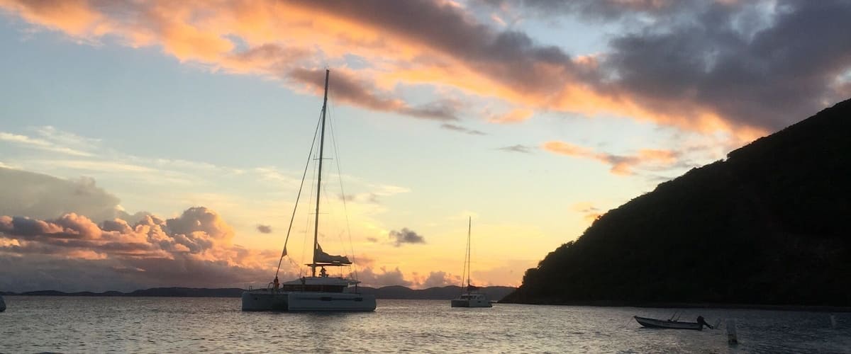 Sunset in the BVI #lifeatexpedia