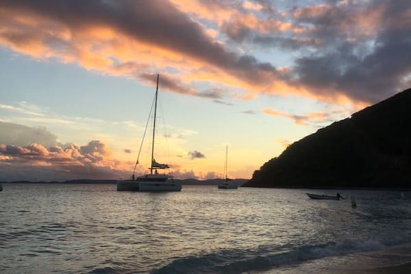 Sunset in the BVI #lifeatexpedia