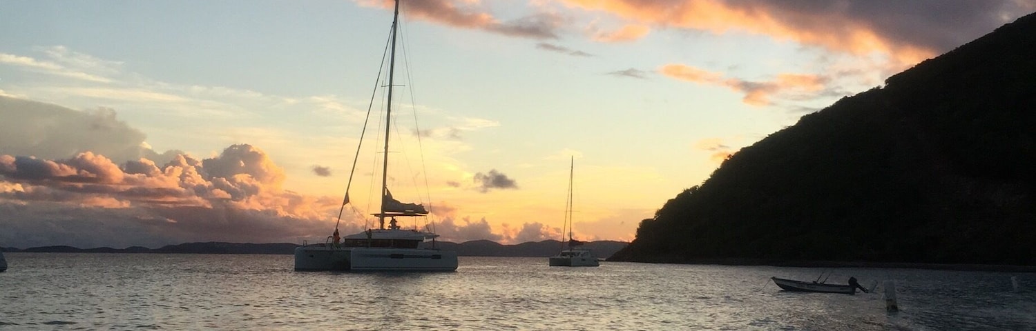 Sunset in the BVI #lifeatexpedia