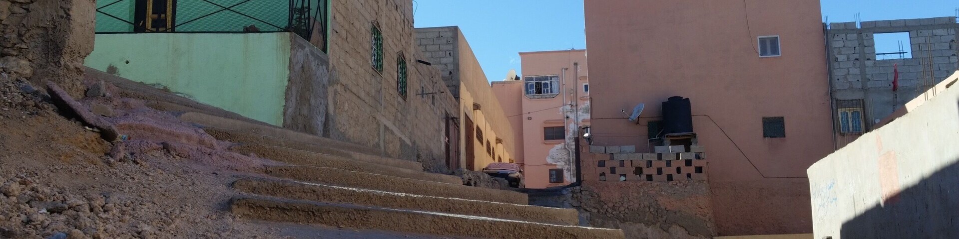 Steps one can take from the old part of the city to the center of town #Morocco #Laayoune #Africa #FindingTheUniverse
