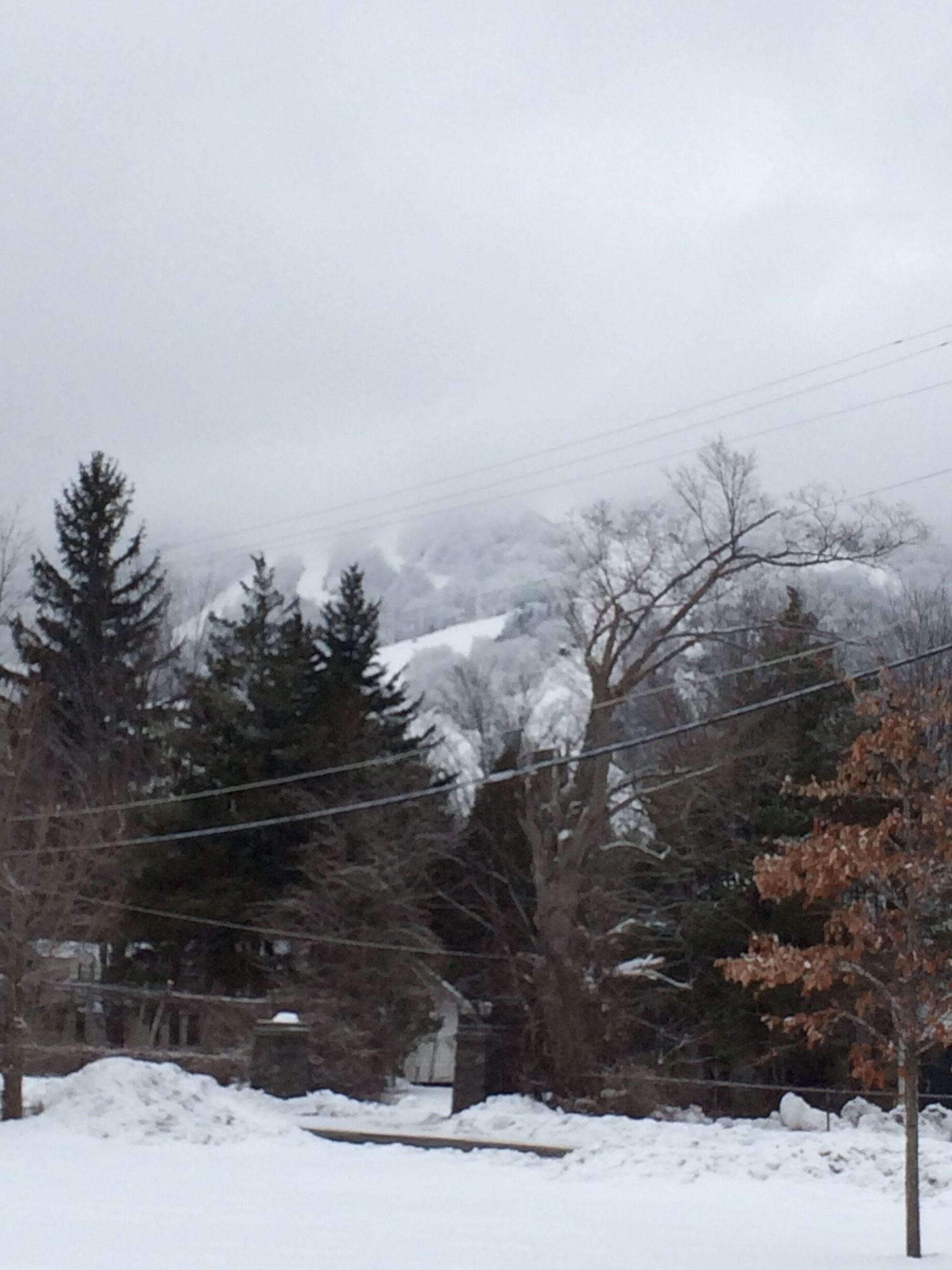 Beautiful ️winter day hunter mountain New York! 