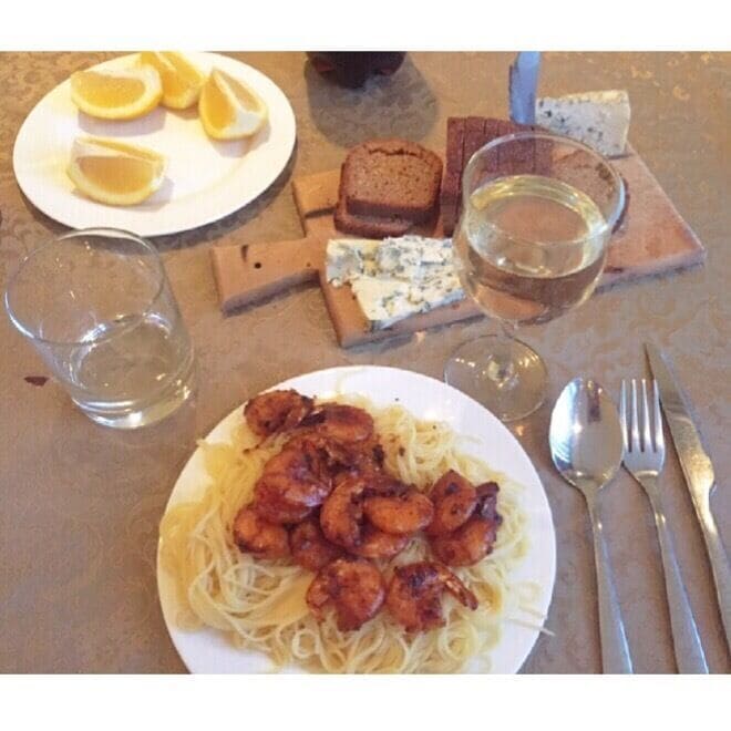 This #delicious #italianfood is made by myself at home for me and #him