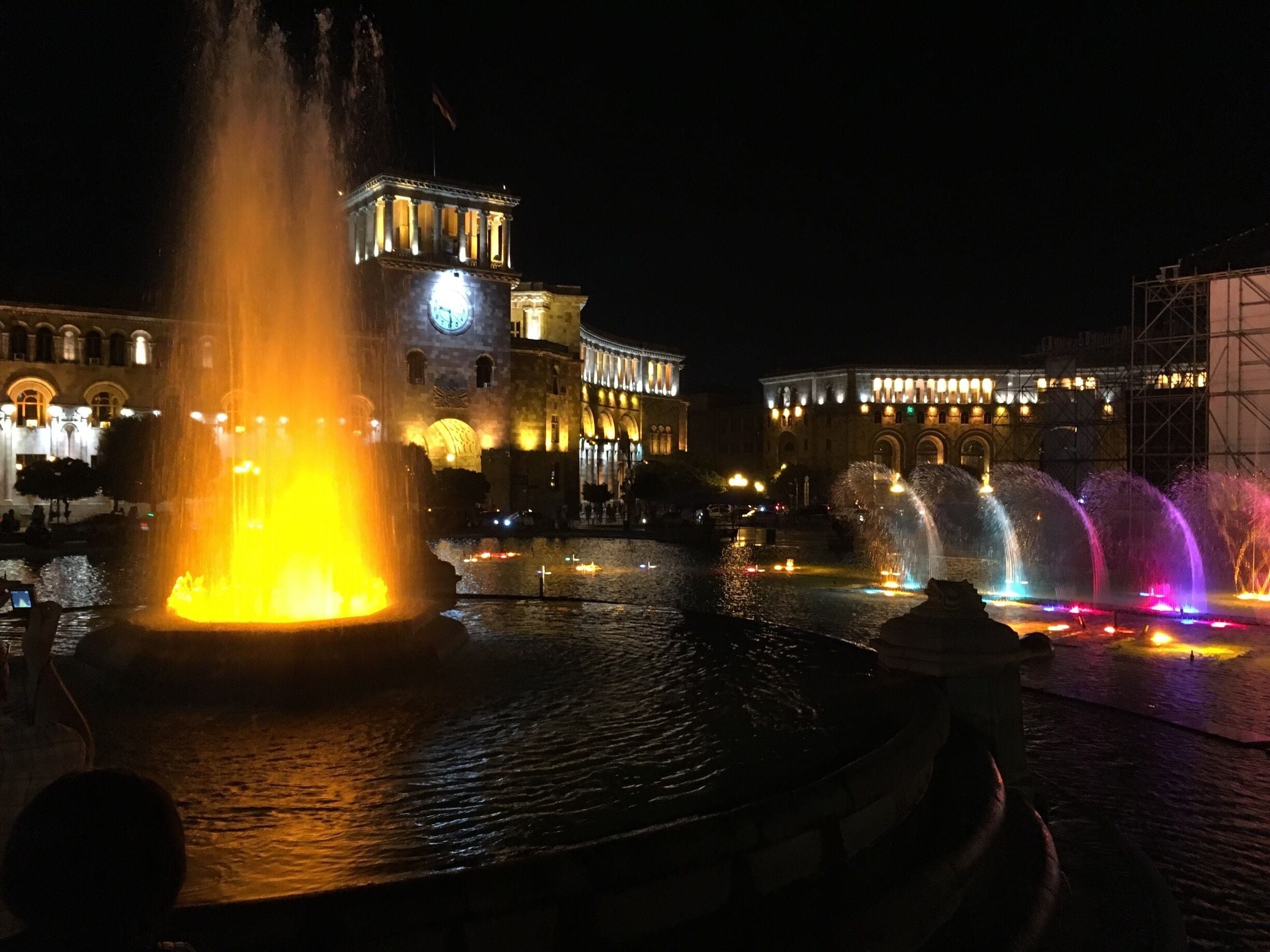 Republican square # music fountain #yerevan #night life #Armenia #cool # amazing views
