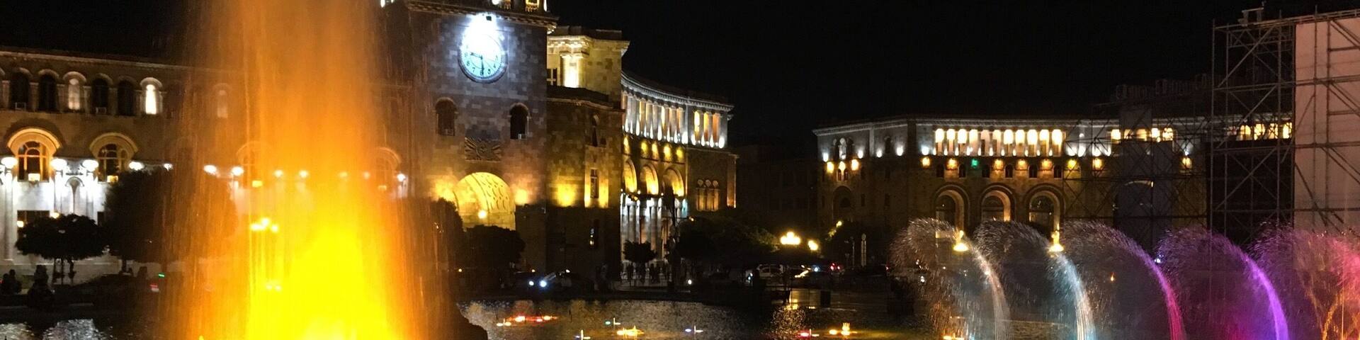 Republican square # music fountain #yerevan #night life #Armenia #cool # amazing views
