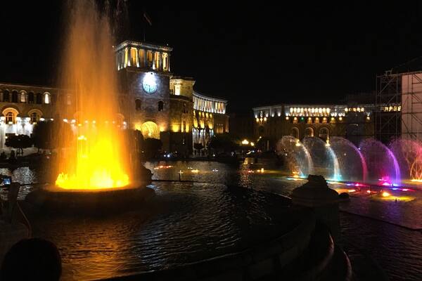 Republican square # music fountain #yerevan #night life #Armenia #cool # amazing views