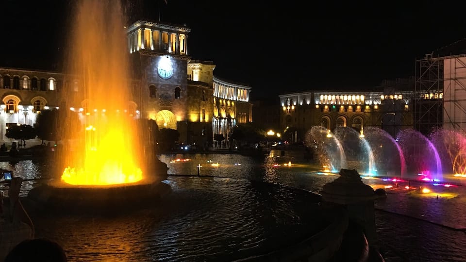 Republican square # music fountain #yerevan #night life #Armenia #cool # amazing views