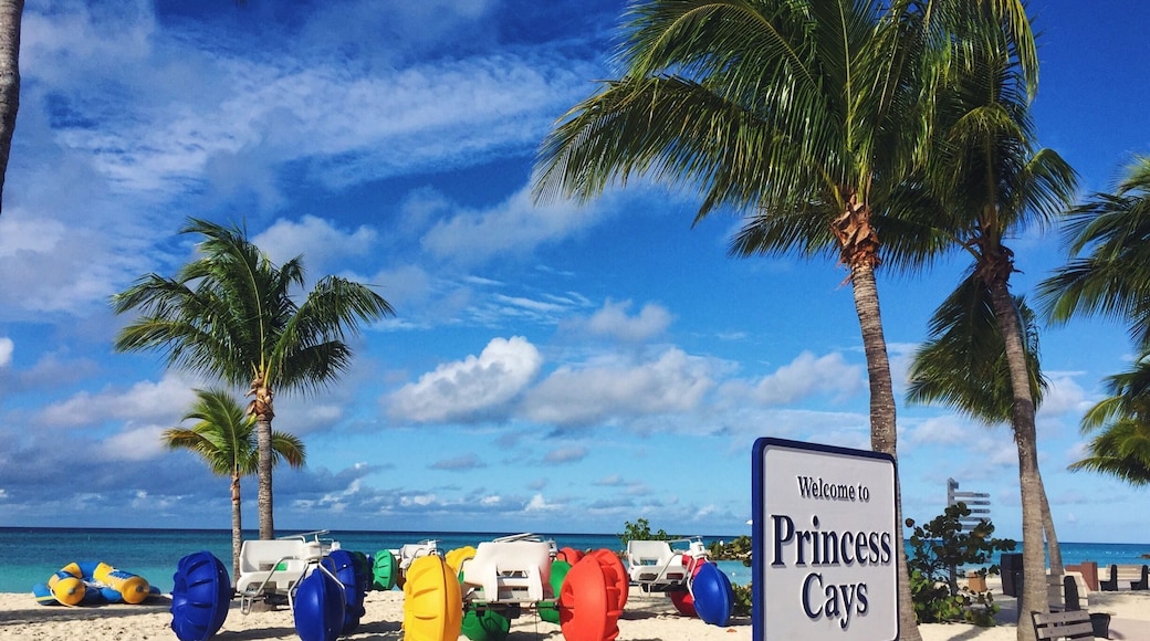 Princess Cays in the Bahamas is packed with water sports activities. We tried an aqua bike! #blue
More on www.ajauntwithjoy.com
