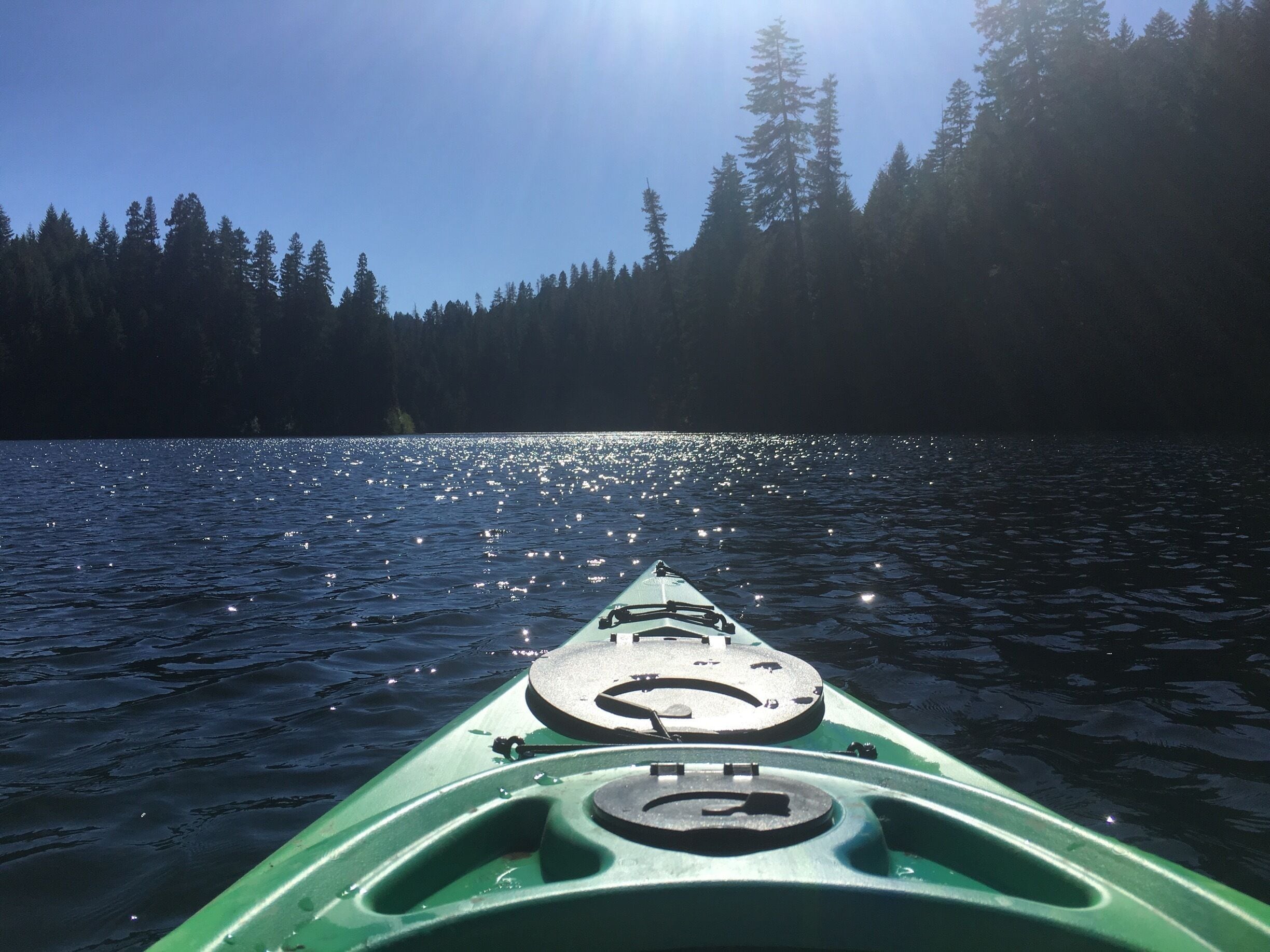 Toketee Lake is a great place for fishing and taking the boat out. Easy little drop in on far side (not next to damn) fishing was not good for us but was told if you go out father near the damn you should have better luck. We were the only ones on the water and it was so peaceful. Could have sat out there all day. #water #lake #kidfun #explore #outdoor #southernoregon #familyfun #adventure #summerfun