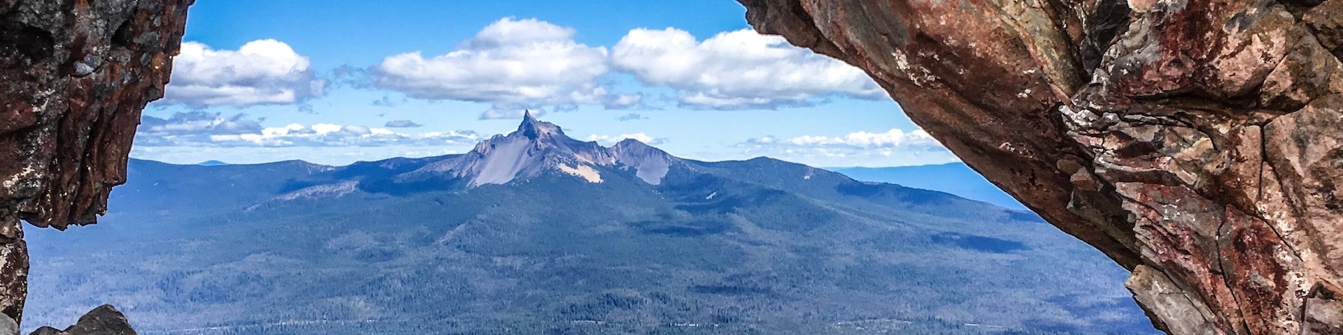 Mt. Thielsen’s steep summit spire was formed via glacial erosion after the volcano ceased erupting. It’s seen here towering over Diamond Lake from neighboring volcano, Mt. Bailey. Bailey itself is much younger and as such is more rounded on the summit - it has not been as whittled by ice. Discoveries like these are why my husband and two dogs and I have been on the road for three months in our van! #adventure