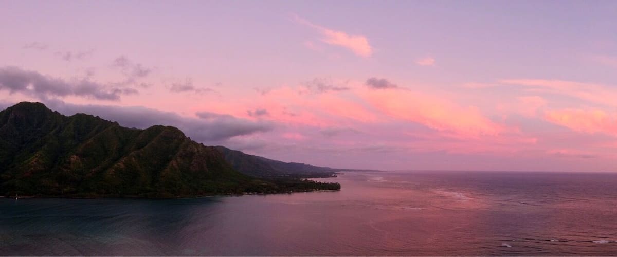 Check out the windward side for epic sunrises 🌅. #beach #lifeatexpedia #hawaii #oahu