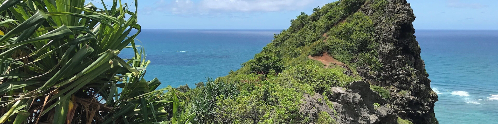 On a clear beautiful day in Kaaawa