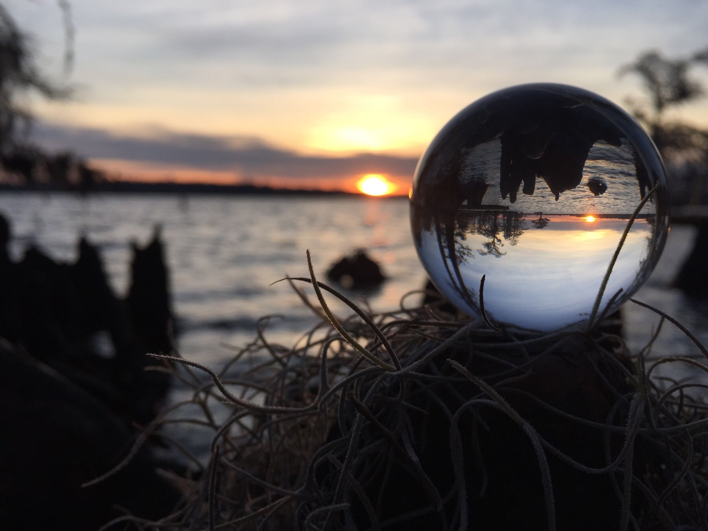 Great spot to go and catch a sunset, or to launch a boat 
