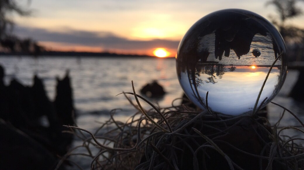 Great spot to go and catch a sunset, or to launch a boat