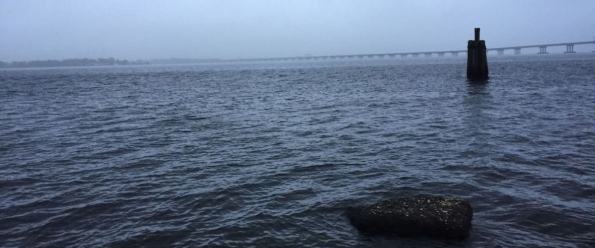 Union Point Park in New Bern, NC. Water access and a lovely view of the bridge.