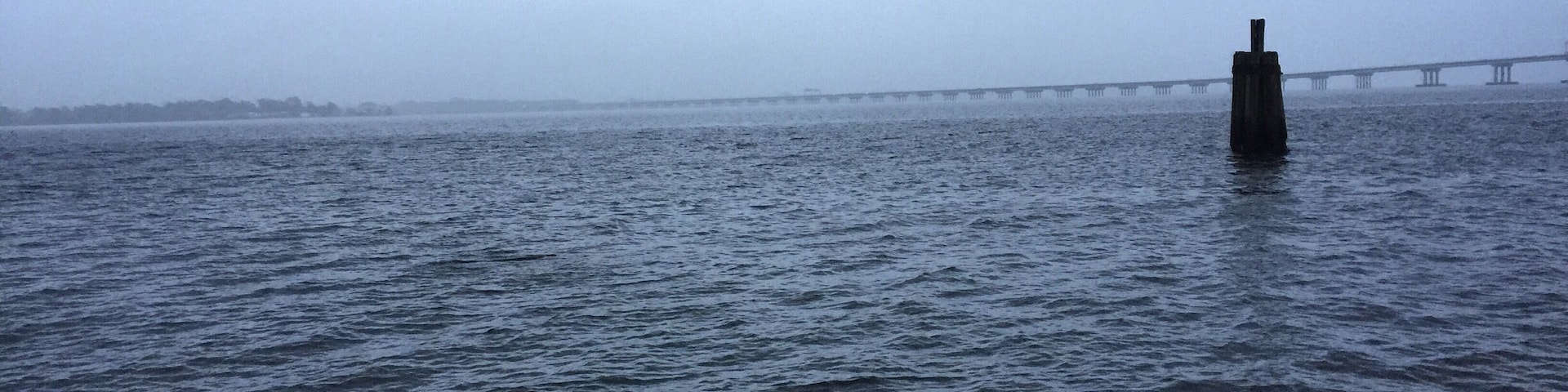 Union Point Park in New Bern, NC. Water access and a lovely view of the bridge.