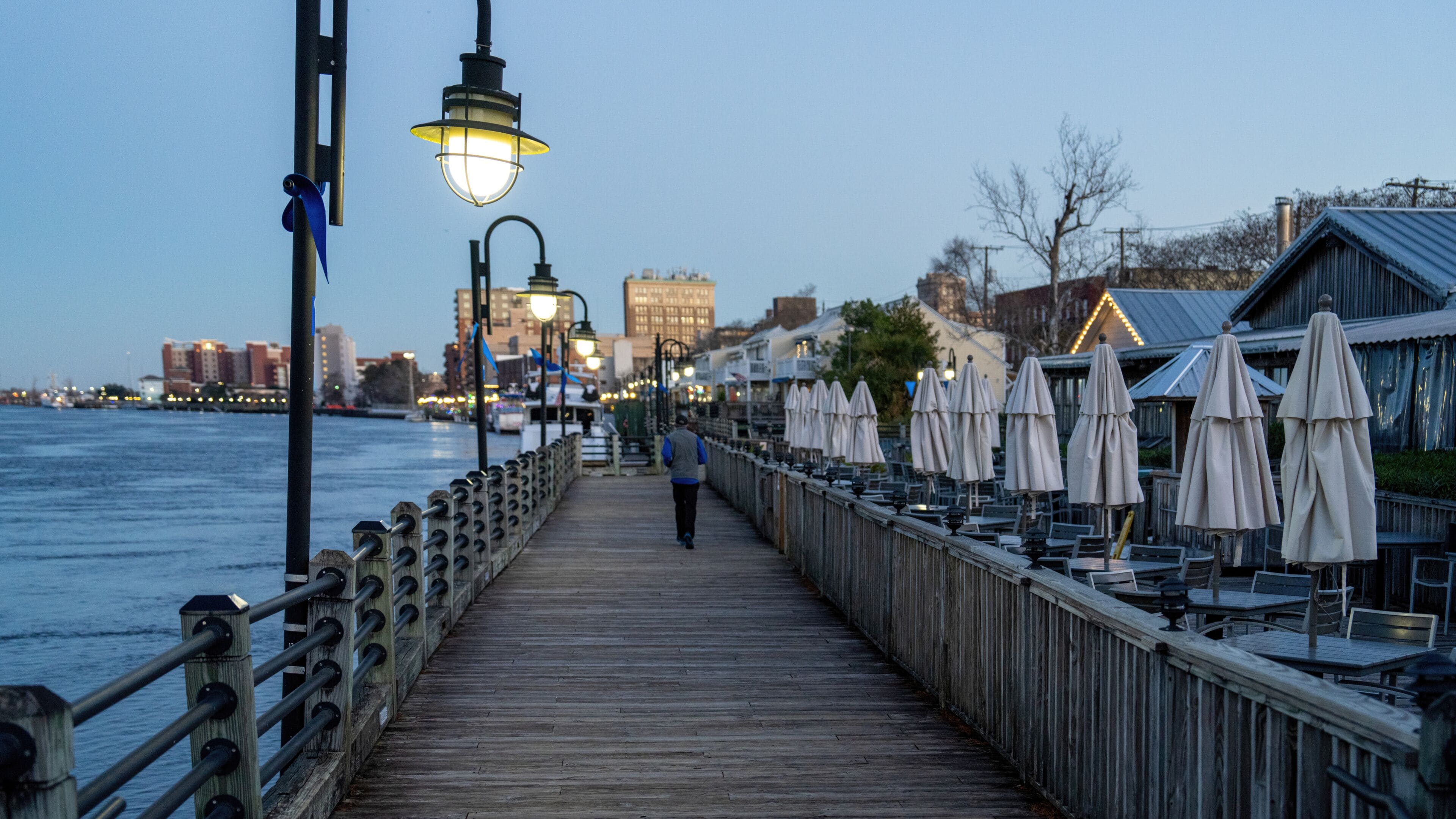 River Walk in Wilmington, North Carolina.