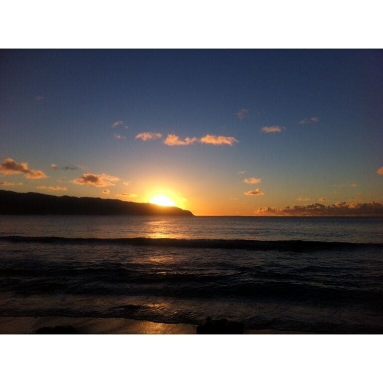 Had a great sunset dinner on the beach
