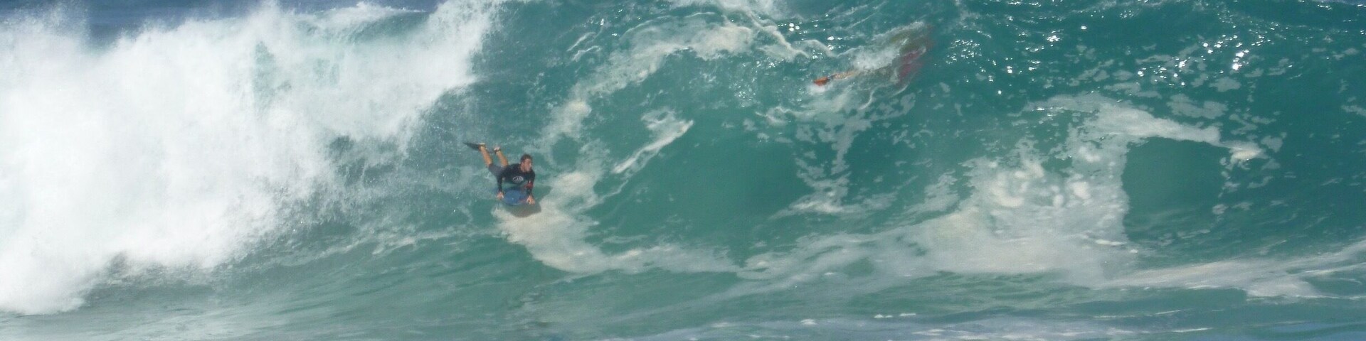 Day after the big "Eddie" Surf Competition, the waves are still epic!