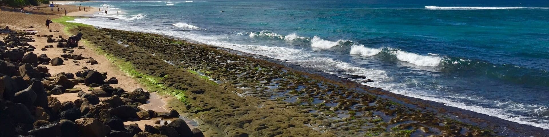 The famous North Shores of Hawaii