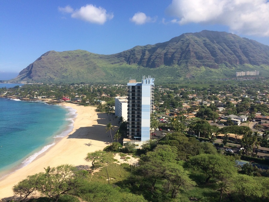 Fairly short hike to get the most stunning views of the Waianae Coast. My backyard...