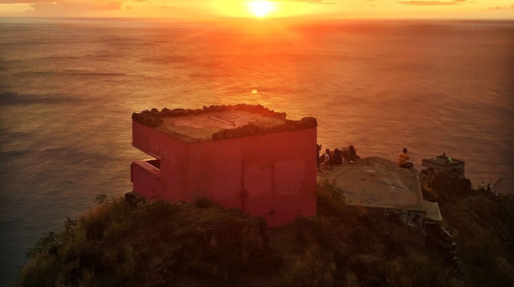 Pillbox hikes are very popular in Hawaii. This sunset hike was one of my faves by far!