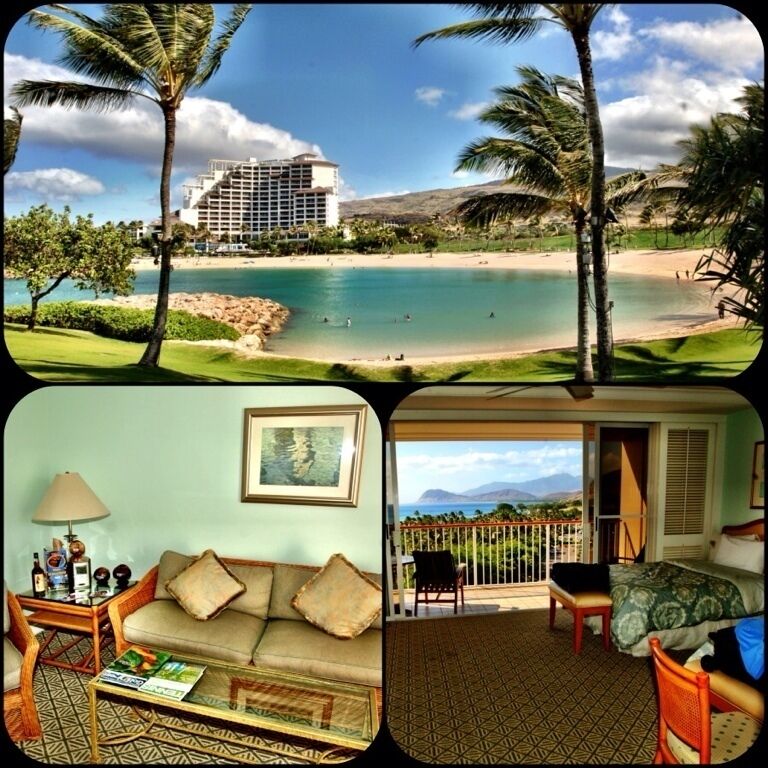 Marriott's Ko Olina Beach Club is elegance incarnate. Rooms and villas are spacious with fabulous views. Enjoy walking distance access to sister property JW Marriott Ihilani Resort & Spa and the Ko Olina Golf Club and Marina.
