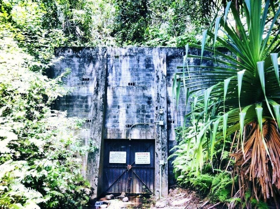 Waihe'e falls also known as hamama falls in Kaneohe. Also a scene from LOST. #hiking 