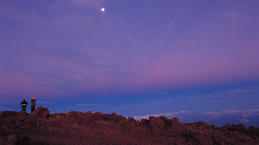Kipahulu showing night scenes and a sunset as well as a couple