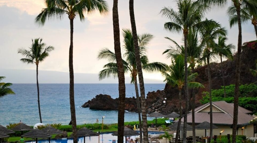 Caption--- - black rock, Maui at The Sheraton