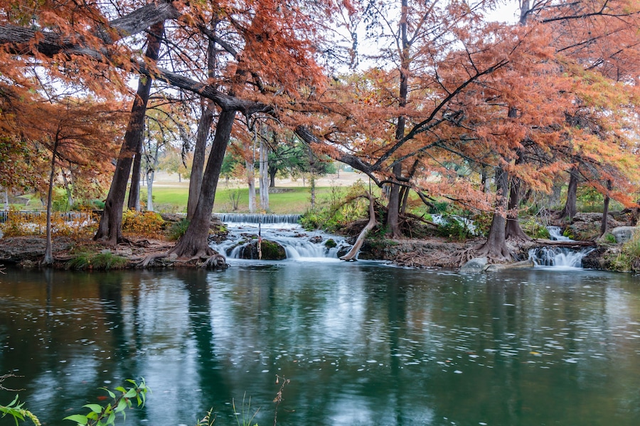 autumn in ingram texas