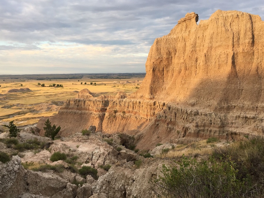 We got up early to witness some majestic moonscapes in Badlands National Park.  A place in America that must be visited to be appreciated.