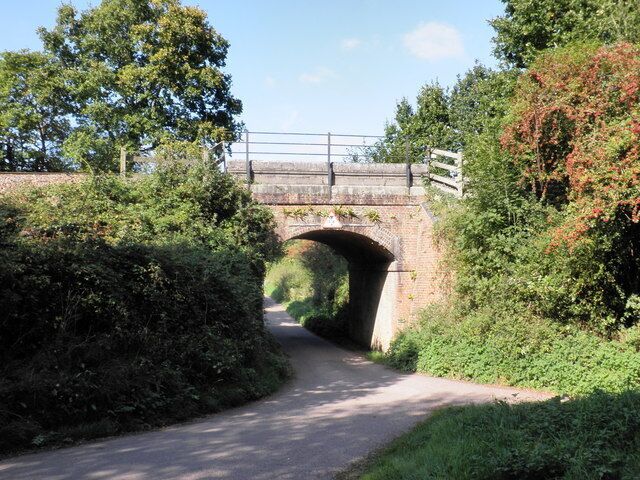 Railway over-bridge, near Whimple