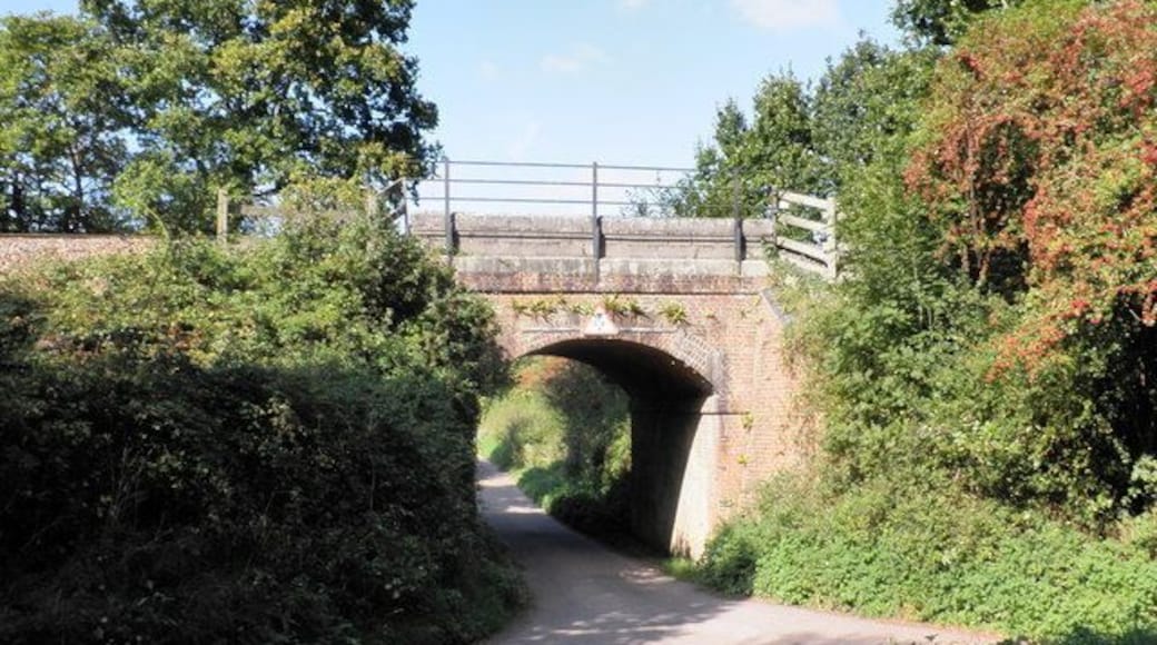 Railway over-bridge, near Whimple
