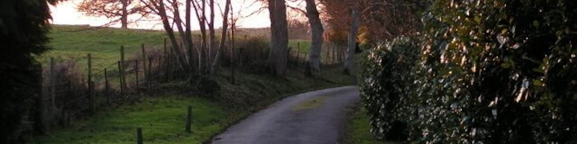 Driveway on the edge of Whimple