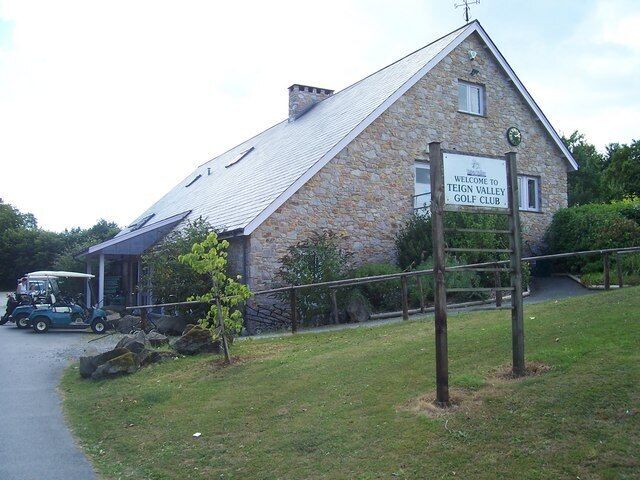 Teign Valley Golf Club : Clubhouse The clubhouse at Teign Valley