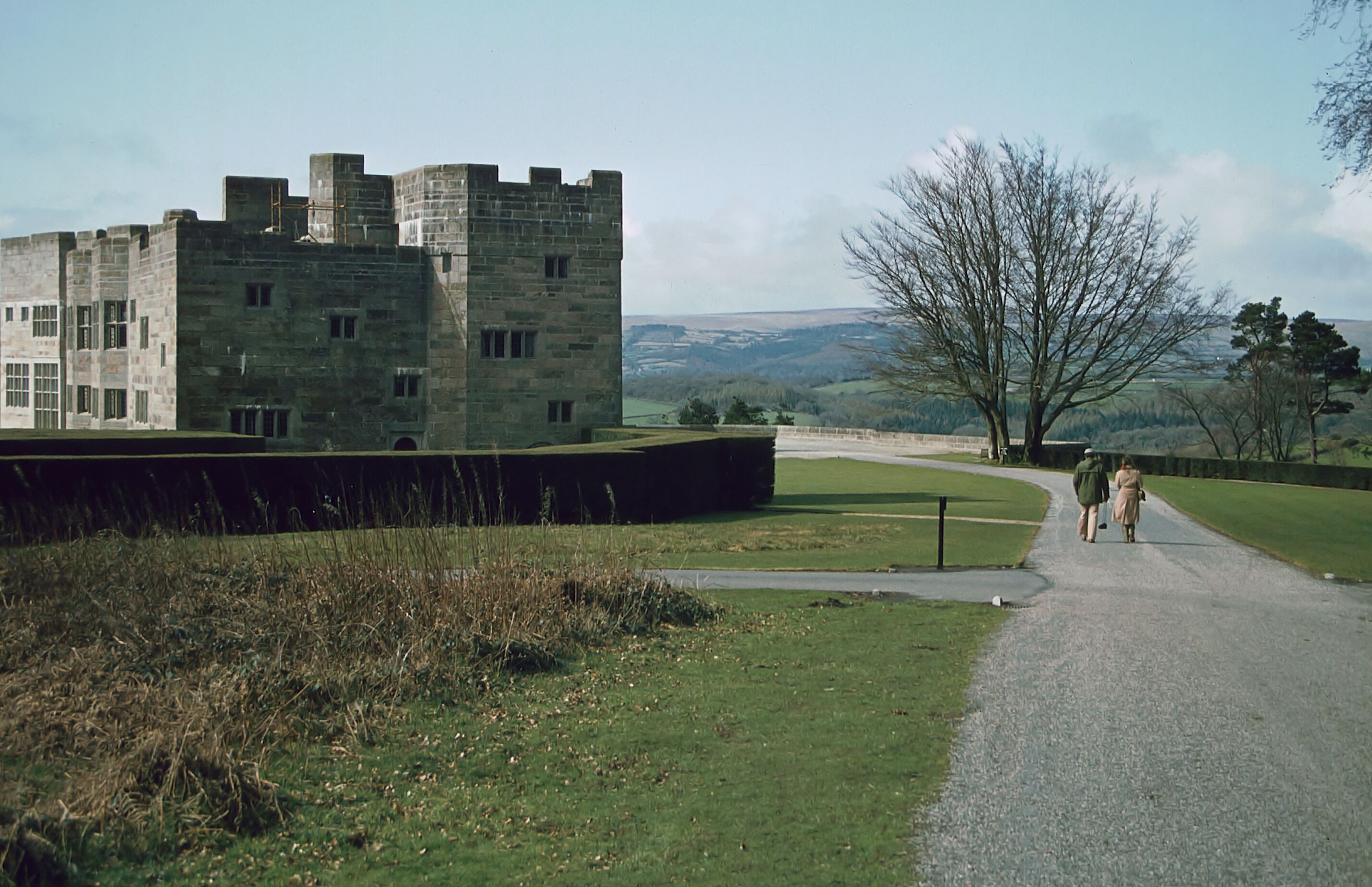 Castle Drogo, located in the county of Devon/GB