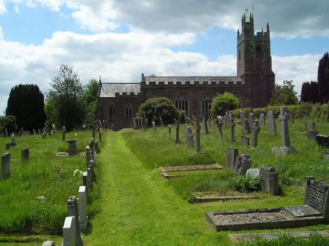 St Mary the Virgin parish church, Silverton, Devon, seen from the north