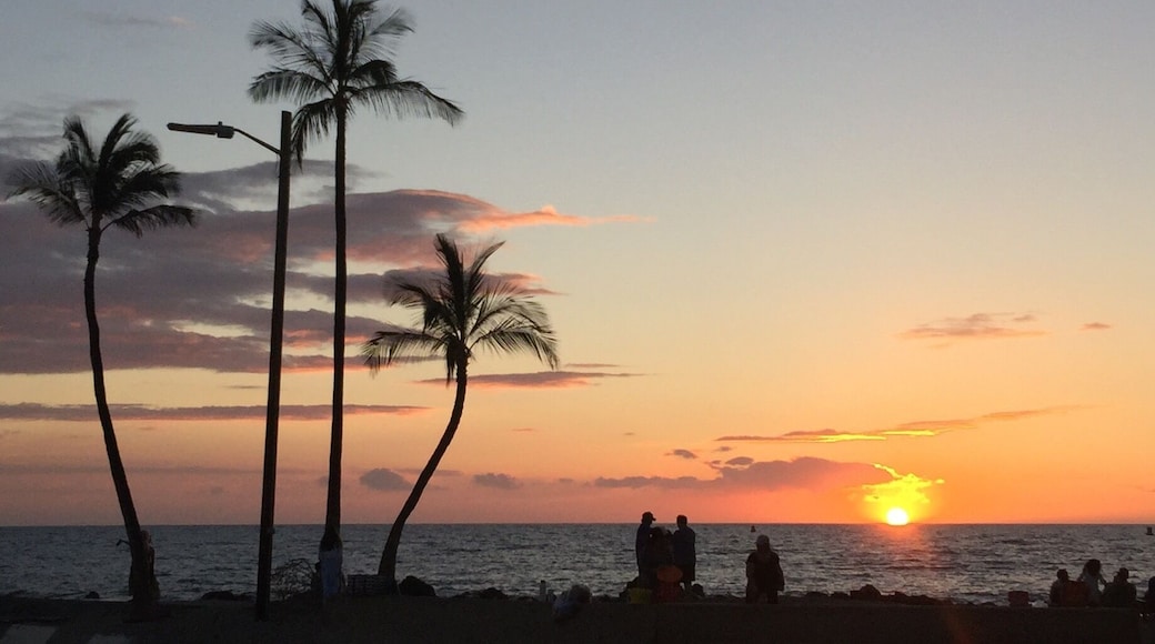 My Saturday evening with family happens like this in Hawaii🌺