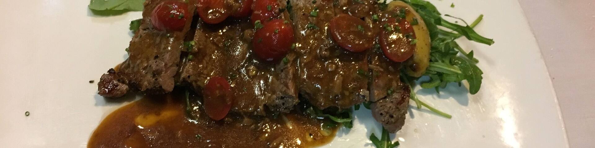 Wonderful Steak dinner at Sansei's in Kings Shops Kona, Hawaii