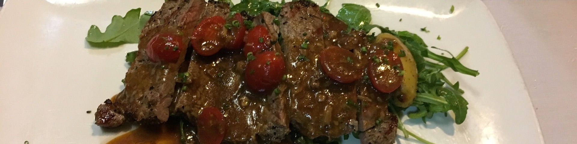 Wonderful Steak dinner at Sansei's in Kings Shops Kona, Hawaii