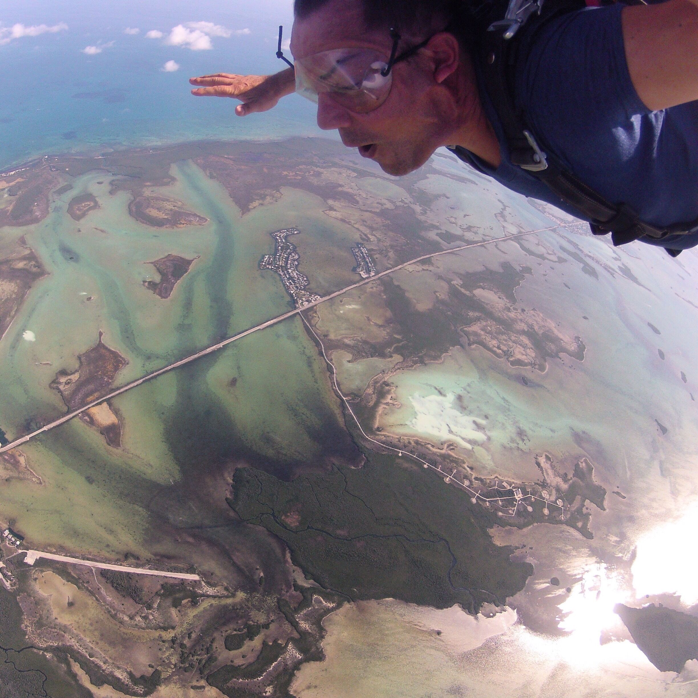 Skydiving in Key West