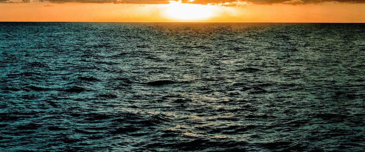 Sunset on Carnival Cruise in Key West.