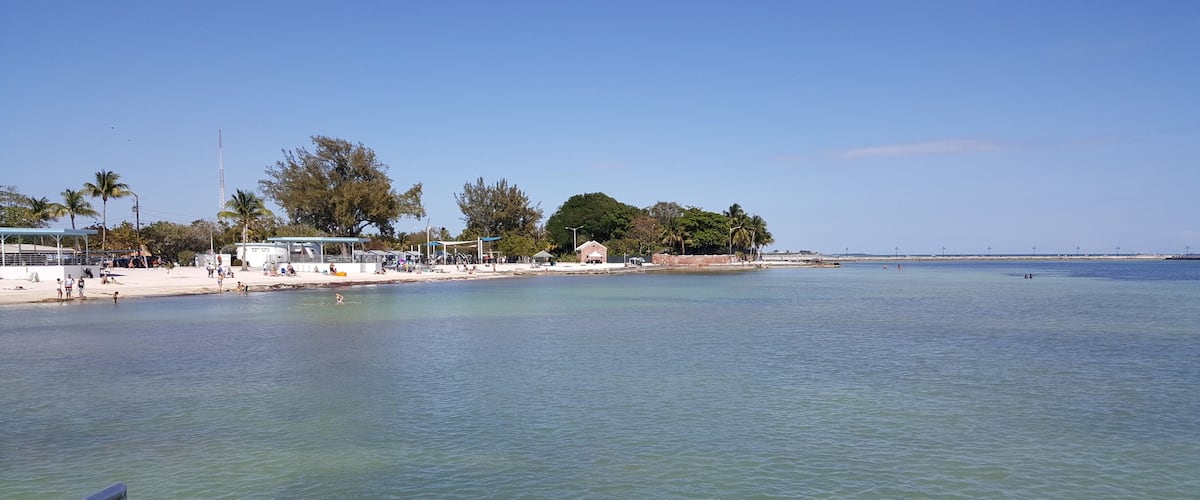 Not a bad beach, just not very big.