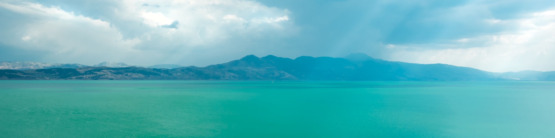 View of Lake Hazar in Elazig,Turkey
