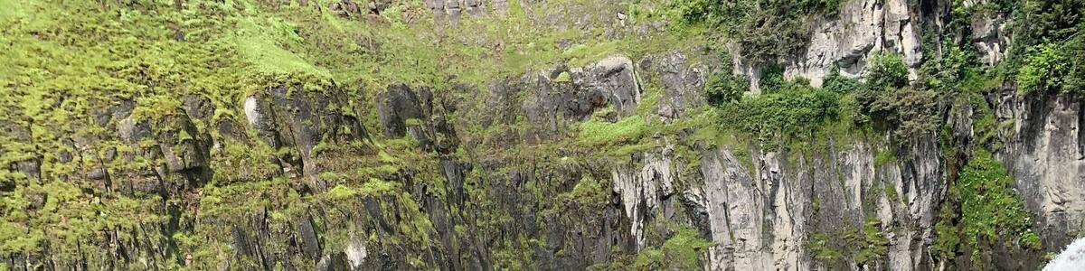 Upper Mesa Falls just a few miles south of the RV park I was at. Very beautiful, easy hike with the kids.